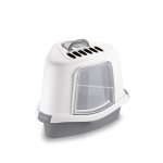 Suletud kassitualett Zolux Sprint Corner Plus, hall v., suletud, 40 cm x 56 cm x 40 cm