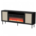 Kummut Cama Meble Juta EF, must v./beež v., 65 cm x 38 cm x 202.2 cm
