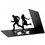 Raamatuhoidja Itotal Escape, 17 cm x 10 cm, must