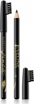 Kulmupliiats, pintsliga Eveline Eyebrow Pencil, must v.