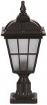 Vabalt seisev v&auml;lisvalgusti Opviq BSU-68183-BSY-K, 60W, E27, IP65, must v., 20 cm x 45 cm