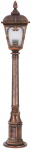 Vabalt seisev v&auml;lisvalgusti Opviq BSU-68181-BKR-B, 60W, E27, IP65, pronks v./pruun v., 20 cm x 100 cm