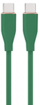 Juhe Gembird Premium silicon USB Type-C Male, USB Type-C Male, 1.5 m, roheline