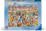 Pusle Ravensburger The Street Party, 50 cm x 70 cm, 1000 tk, mitmev&auml;rviline