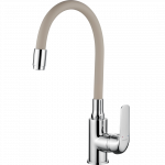 K&ouml;&ouml;gisegisti Kuchinox Elza, kroomi v./beež v.