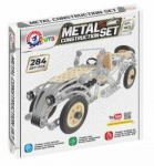 Konstruktor, auto Technok Metal Retro Car 4821, 284 tk, h&otilde;be v.