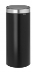 Pr&uuml;gikast Brabantia Touch Matt Black 115448, must v., 30 l, 72 cm x 29.5 cm