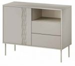 Kummut Tresse, beež v., 75 cm x 40 cm x 100 cm