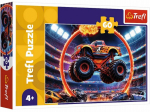 Pusle Trefl Monster Truck 17404, 22 cm x 32 cm, 60 tk, mitmev&auml;rviline