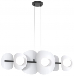 Valgusti rippuv Emibig Elementi 6, G9, 6 x 8 W, must v.