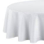 Laudlina &uuml;mmargune Kate, valge, 150 x 150 cm