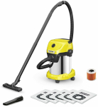 Tolmuimeja K&auml;rcher WD 3 S V-17/4/20 + 4 FB, 1000 W