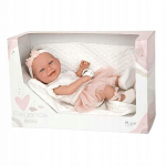 Nukk - imik koos tarvikutega Arias Elegance Ballerina, 42 cm, valge v.