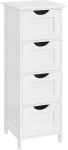 Eraldi seisev vannitoakapp Leobert LHC40W, valge v., 82 cm x 30 cm x 30 cm