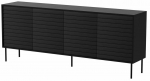Kummut Cama Cortina, must v., 81 cm x 200 cm x 40 cm