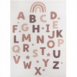 Vaip sise Ayyildiz Coco Alphabet, oranž v./beež v., 150 cm x 80 cm
