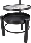 L&otilde;kkealus Esschert Design Fancy Flames With BBQ Grid, 54 cm x 66.5 cm x 69 cm
