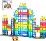 Magnetkonstruktor Mirror Tiles Design PT152, 152 tk, mitmev&auml;rviline