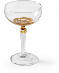 Lik&ouml;&ouml;ripitside komplekt Libbey Imperfect Gold Coupe, klaas, 0.25 l, 2 tk