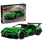 Konstruktor LEGO&reg; Technic Roheline Bugatti Chiron Pur Sport h&uuml;perauto 42241, 771 tk