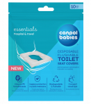 &Uuml;hekordne istmekate Canpol Babies Essentials, paber, valge v.