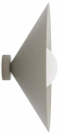 Valgusti seinale Emibig Mono K1M, E14, 1 x 10 W, valge v./beež v. / beež v., 40 x 40 cm