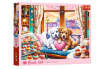 Pusle Trefl Puppy Love 37554, 34 cm x 48 cm, 500 tk, mitmev&auml;rviline