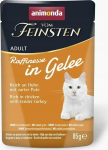 Kassi m&auml;rgtoit Animonda Vom Feinsten Raffinesse In Jelly, kanaliha/kalkun, 0.085 kg