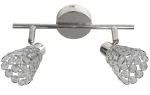 Valgusti lagi Candellux Lighting Glossy 92-97470, G9, 2 x 40 W, l&auml;bipaistev v./kroom v. / kroom v.