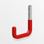 Konks Prof x 30 cm, tsink v./punane v.