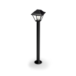 Vabalt seisev v&auml;lisvalgusti Philips Alpenglow 1649630PN, 60W, E27, IP44, must v., 17.4 cm x 89.9 cm