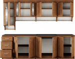 K&ouml;&ouml;gikomplekt Domoletti Margaret, p&auml;hklipuu v., 2.6 m