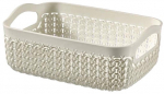 Kandekorv Curver, valge v., 14 x 19 x 7 cm