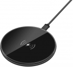 Juhtmevaba laadija Devia Aurora Ultra-slim 10W Black, USB