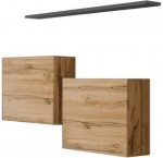 Seinakapp ASM Switch SB I Switch SB I, pruun v./tumehall v., 60 cm x 30 cm x 60 cm