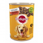 M&auml;rg koeratoit Pedigree Beef In Jelly, veiseliha, 0.4 kg