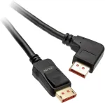 Kaabel InLine DisplayPort - DisplayPort 8K Right Angled 17153R Displayport, Displayport, 3 m, must v.