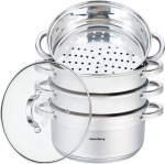 Pott Klausberg KB-7146, 24 cm, 5 l, roostevaba teras v.