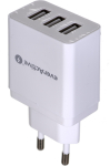 Telefoni laadija Everactive SC-300, 3 x USB, valge v.