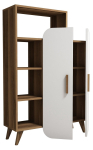 P&otilde;randariiul Kalune Design Form 845HCT3902, valge v./p&auml;hklipuu v., 132 cm x 32 cm x 90 cm