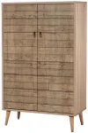 Kapp Kalune Design Multibox 728, sonoma tamm v., 36 cm x 80 cm x 127 cm