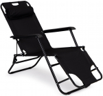 Lahtik&auml;iv matkatool ModernHome Garden Bed, must v.