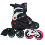 Rulluisud Fila Wizy 010622180, valge/must/punane, 32-35