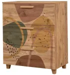 Kummut Kalune Design Leva Gravis Form, pruun v., 95 cm x 80 cm x 43 cm