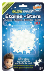 Seinakleebis Buki 3D Stars, valge