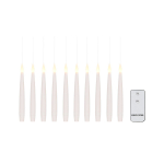 LED-k&uuml;&uuml;nal puldiga Finnlumor Floating, 3.5 cm, 18 cm, warm white v., 10 tk