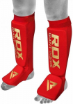 S&auml;&auml;re- ja tallakaitse RDX Shin Instep Guards HYP-SIR, punane, XL