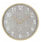 Kvartsseinakell Splendid Canvas, hele pruun, 30 cm x 30 cm, 30 cm