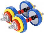 Kokkupandavad raskused HMS Barbell Set, 19 x 10 kg
