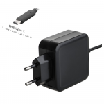 Telefoni laadija Akyga AK-ND-70, USB Type C, 120 cm, must v., 65 W